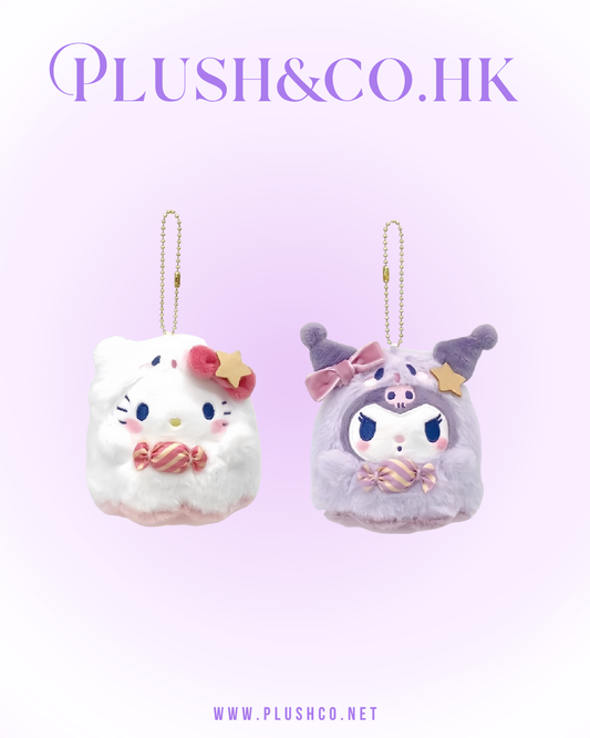 Kuromi 萬聖節糖果幽靈公仔吊飾