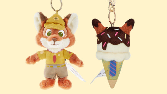 Judy朱迪/Nick阿力 /芬尼克 公仔/鎖匙扣