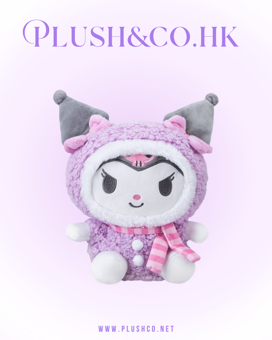 Kuromi 雪花精靈毛公仔