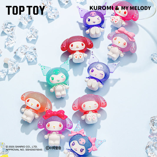 My Melody/Kuromi 波子汽水造型迷你公仔盲盒