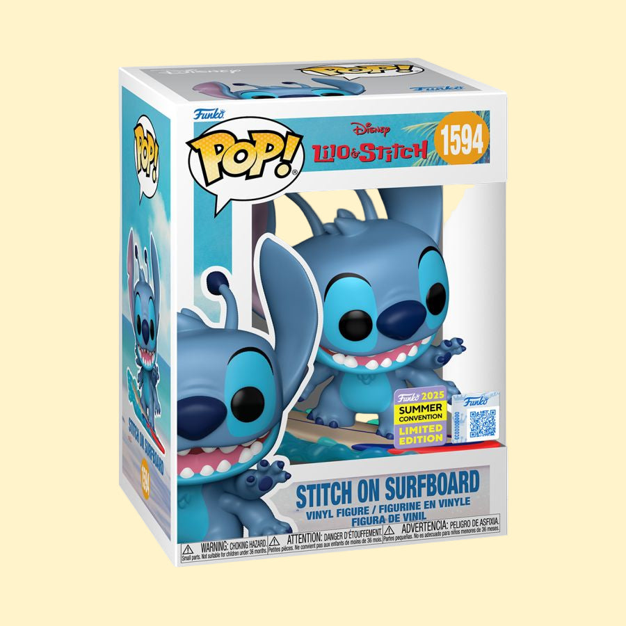 史迪仔 Funko Pop!企滑浪板SDCC2025限定公仔
