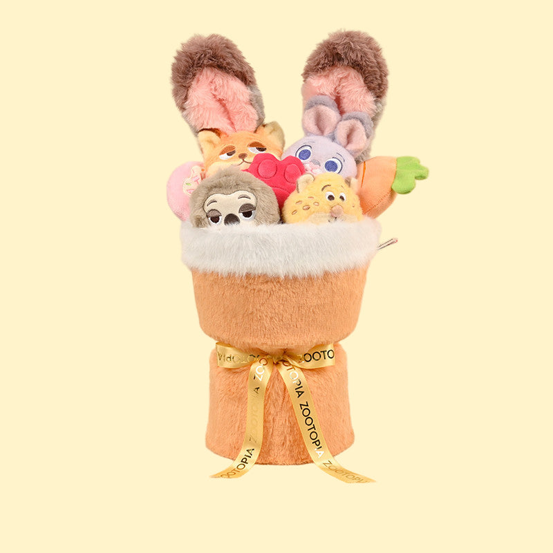 Judy朱迪/Nick力克 毛公仔花束