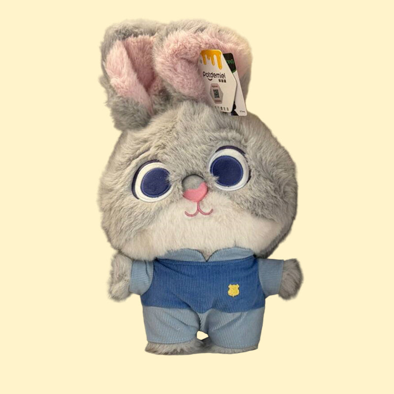 Judy朱迪/Nick阿力 Q版毛公仔