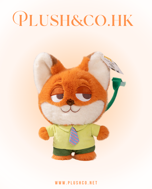 Judy朱迪／Nick阿力 Q版毛公仔