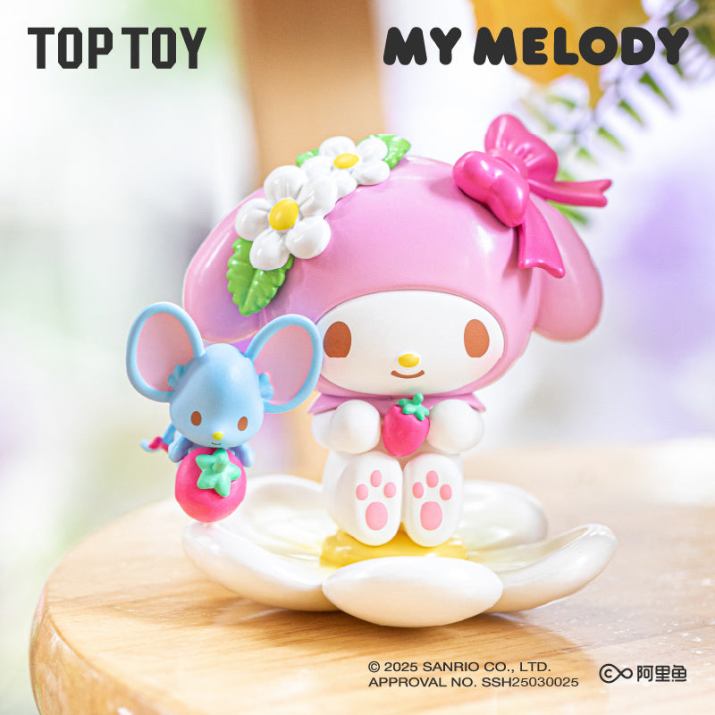 Hello Kitty／Melody／Kuromi／Cinnamoroll／Pochacco 春日花語系列公仔盲盒