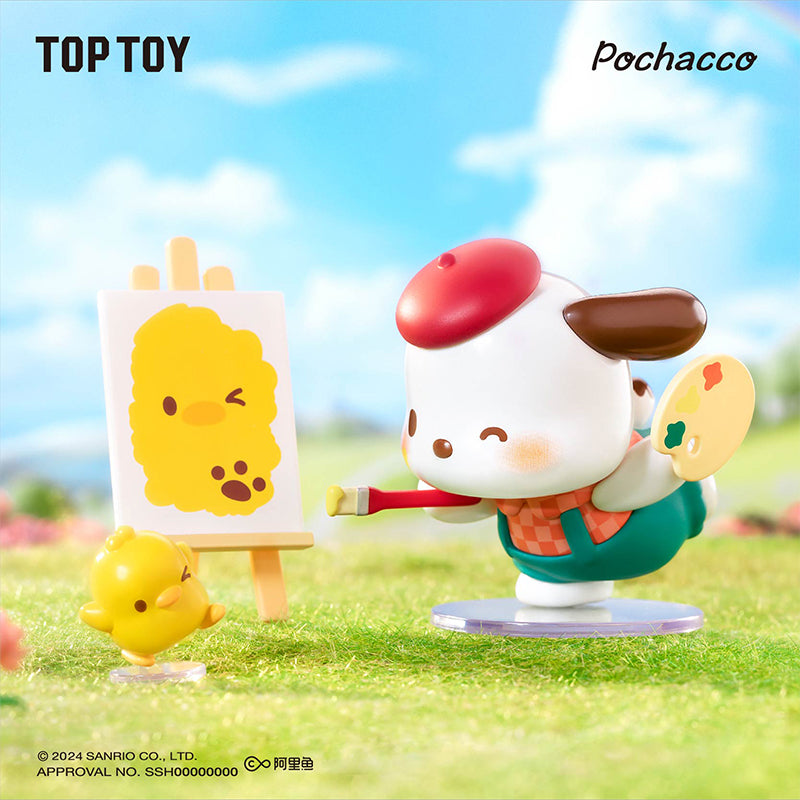Pochacco 復古時間火車盲盒公仔