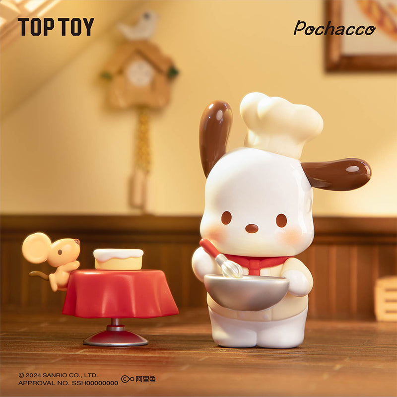 Pochacco 復古時間火車盲盒公仔