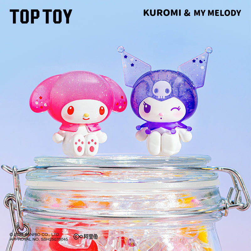My Melody／Kuromi 波子汽水造型迷你公仔盲盒