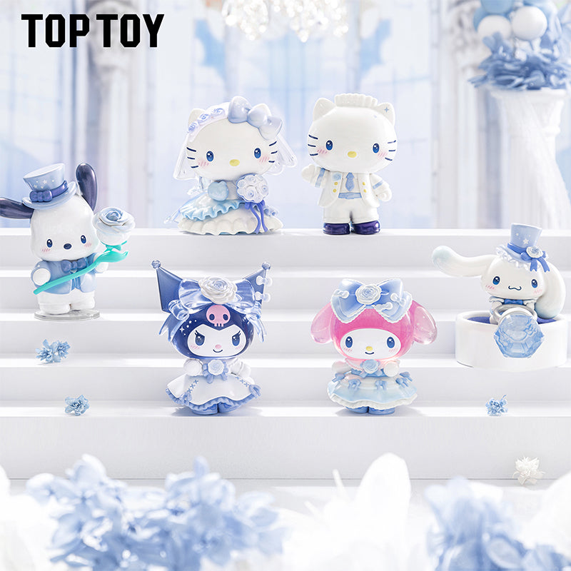 Hello Kitty／Melody／Kuromi／Cinnamoroll／Pochacco 浪漫婚禮盲盒