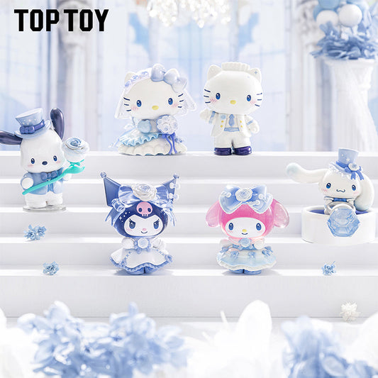 Hello Kitty／Melody／Kuromi／Cinnamoroll／Pochacco 浪漫婚禮盲盒
