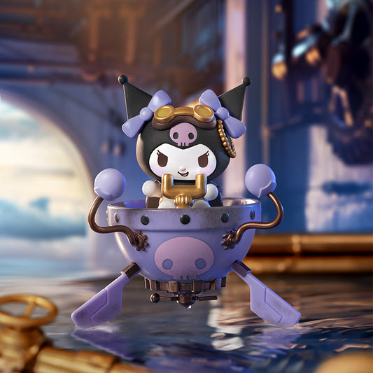 Hello Kitty／Melody／Kuromi／Cinnamoroll／Pochacco 蒸氣龐克系列盲盒公仔