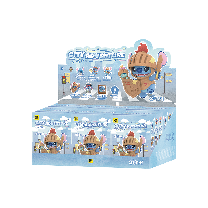史迪仔 城市冒險系列盲盒