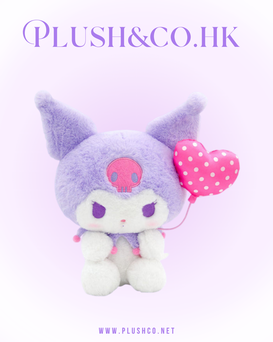 Kuromi 氣球毛公仔