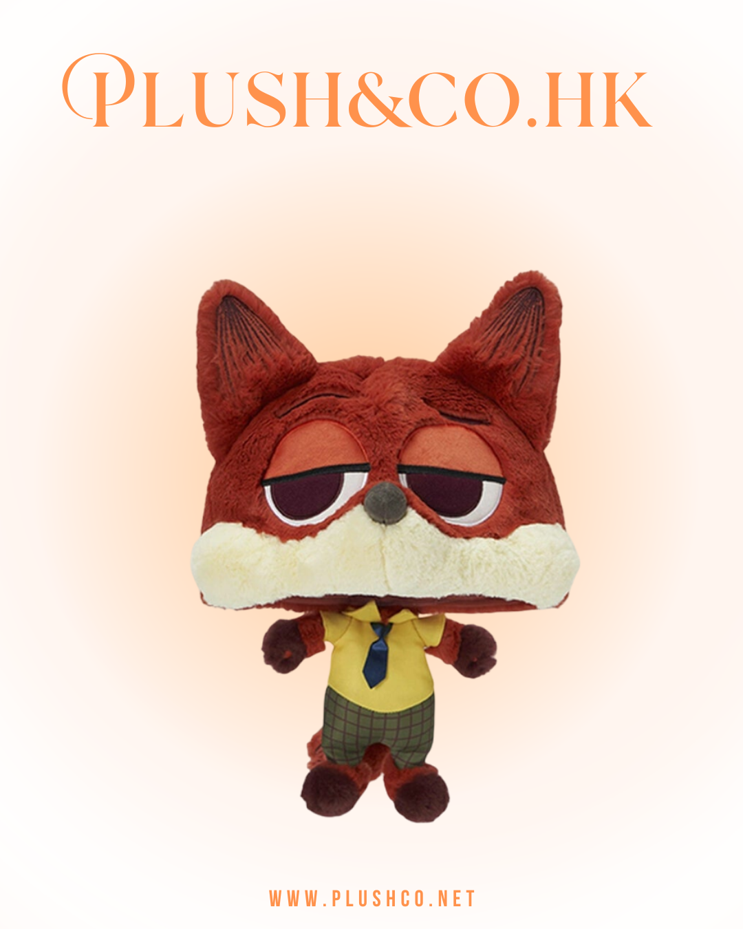 Nick阿力 毛絨迷你身體帽