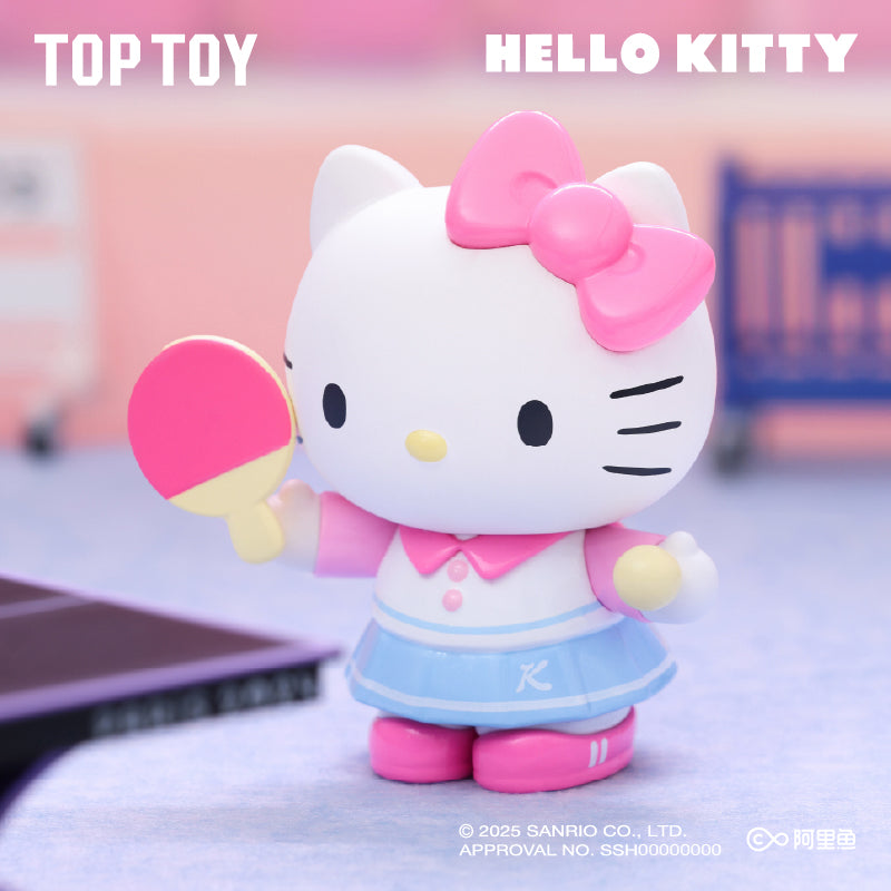 Hello Kitty／Melody／Kuromi／Cinnamoroll／Pochacco／布甸狗 活力運動會系列盲盒