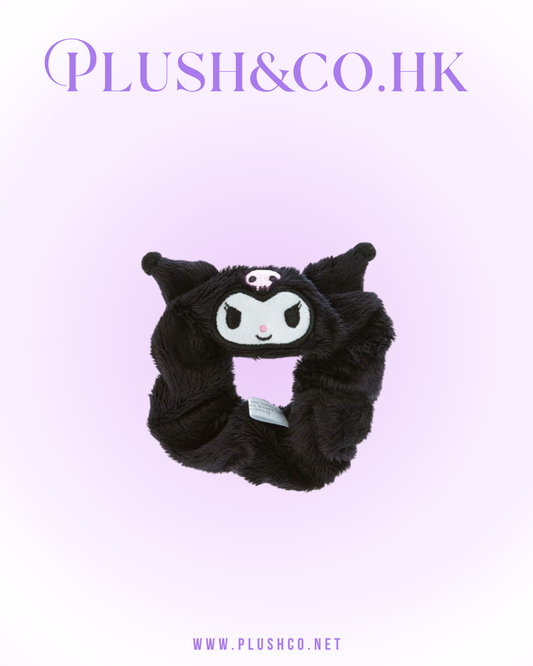 Kuromi 毛絨髮圈
