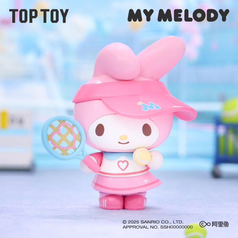 Hello Kitty／Melody／Kuromi／Cinnamoroll／Pochacco／布甸狗 活力運動會系列盲盒