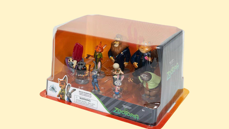 Judy朱迪／Nick阿力 玩具禮盒擺設