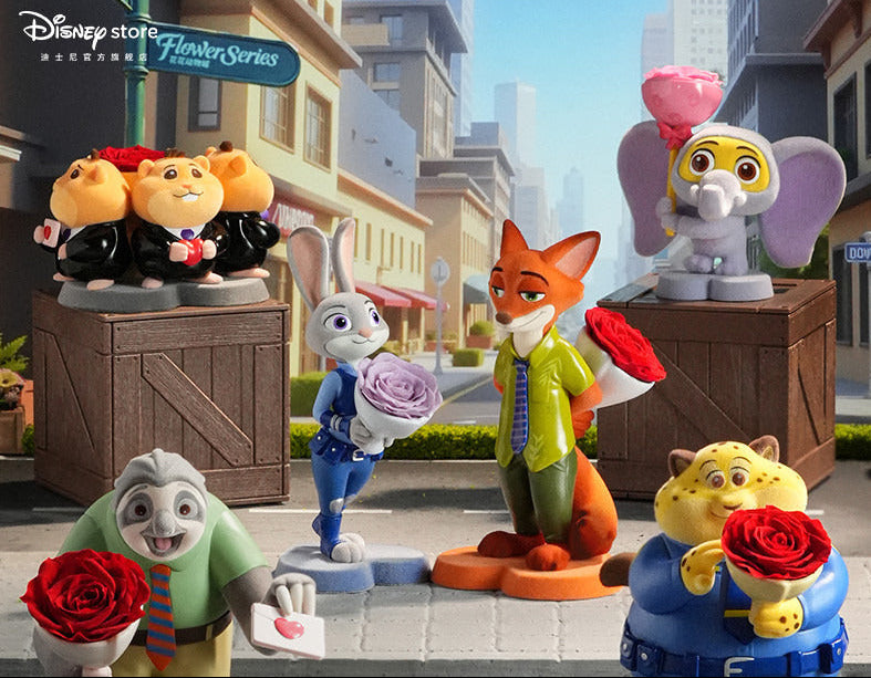 《優獸大都會》(Zootopia)情人節盲盒 – Plush & Co.HK
