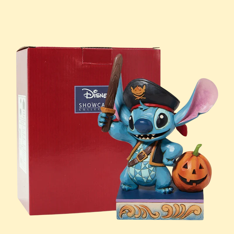 史迪仔 限量版海盜收藏公仔