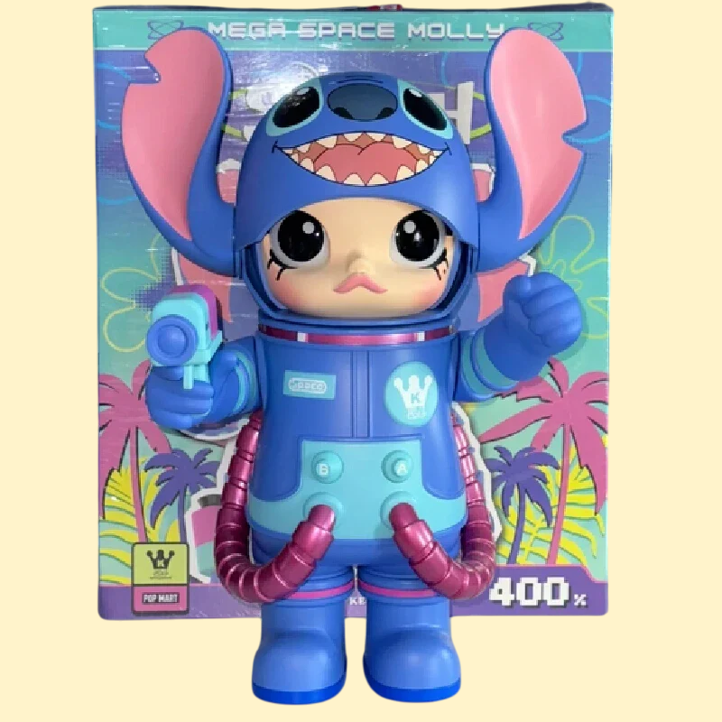 史迪仔 POP MART MEGA 太空莫莉 400%動作公仔