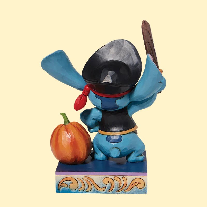 史迪仔 限量版海盜收藏公仔