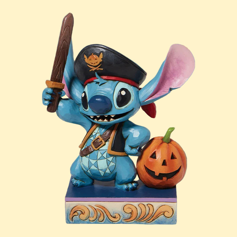 史迪仔 限量版海盜收藏公仔