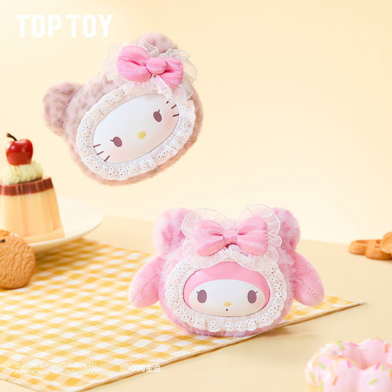 Hello Kitty／Melody／Kuromi／Cinnamoroll／Pochacco／布甸狗 毛毛熊仔鎖匙扣盲盒