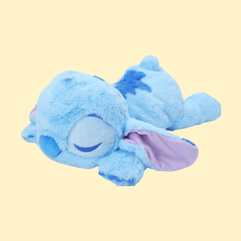 史迪仔  趴地睡覺毛公仔