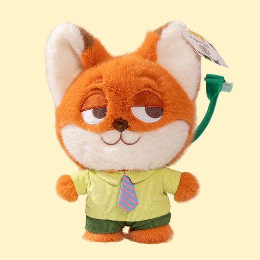 Judy朱迪／Nick阿力 Q版毛公仔