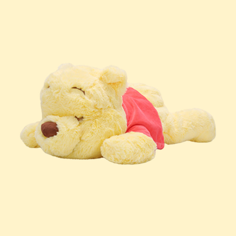 小熊維尼 趴地睡覺毛公仔