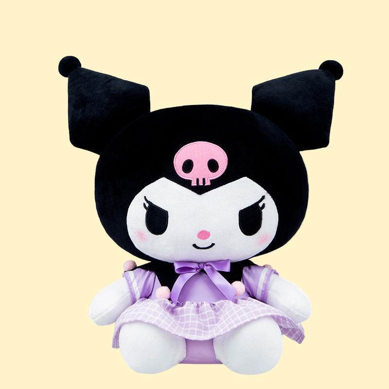 Kuromi JK風毛公仔