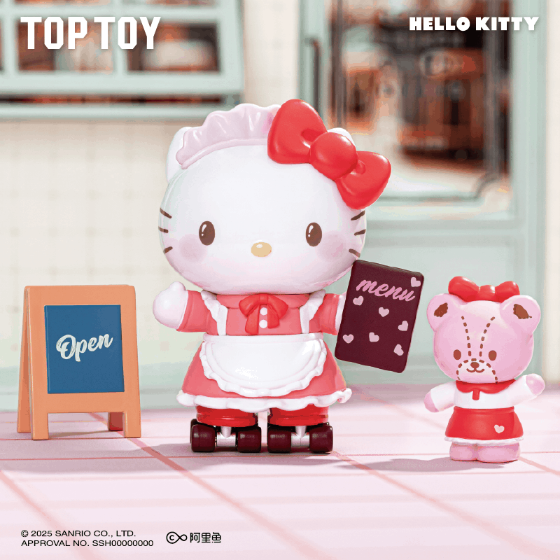 Hello Kitty／Melody／Kuromi／Cinnamoroll／Pochacco／布甸狗 滾軸溜冰餐廳盲盒