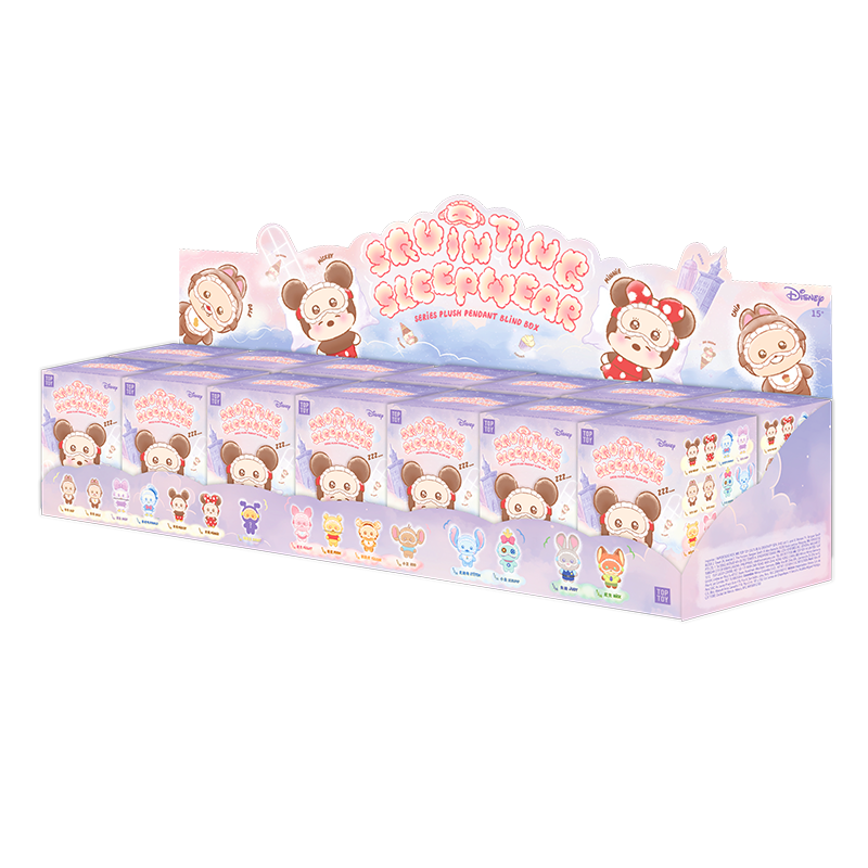 Judy朱迪／Nick阿力／唐老鴨／米奇／米妮／大鼻／鋼牙 瞇瞇眼公仔睡衣系列禮盒盲盒