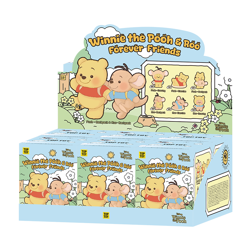 小熊維尼／小豆 永遠好朋友公仔盲盒