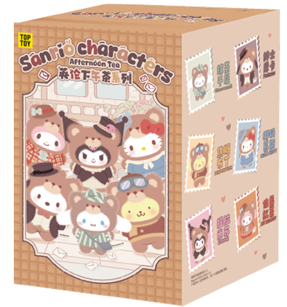 Hello Kitty／Melody／Kuromi／Cinnamoroll／Pochacco 下午茶系列公仔盲盒